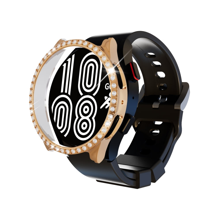 For Samsung Galaxy Watch5 40mm Diamond Hollow PC Watch Case