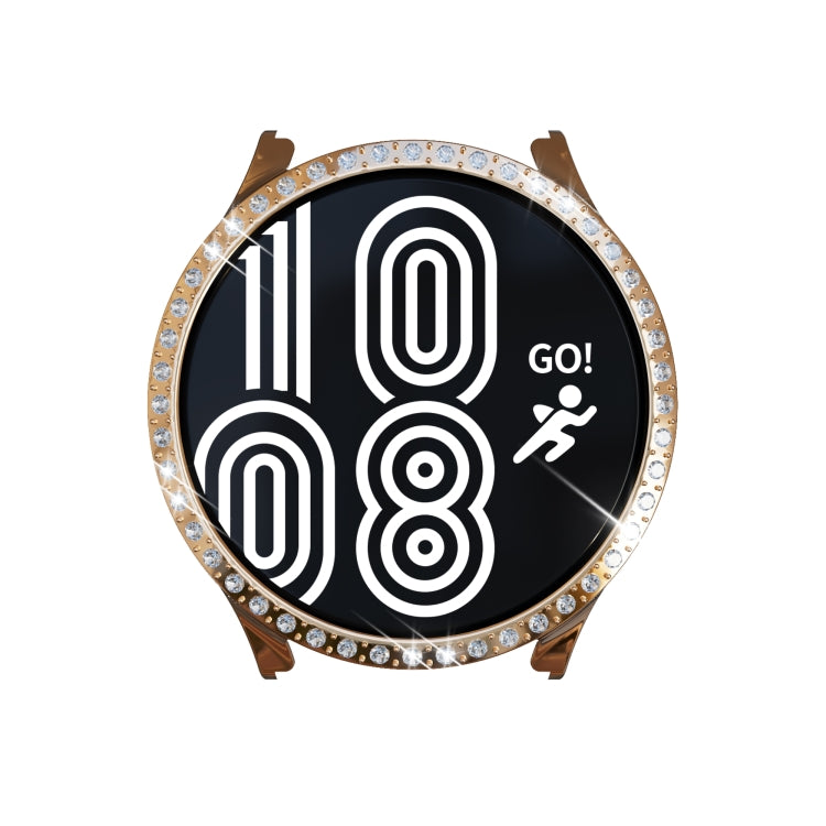 For Samsung Galaxy Watch5 40mm Diamond Hollow PC Watch Case