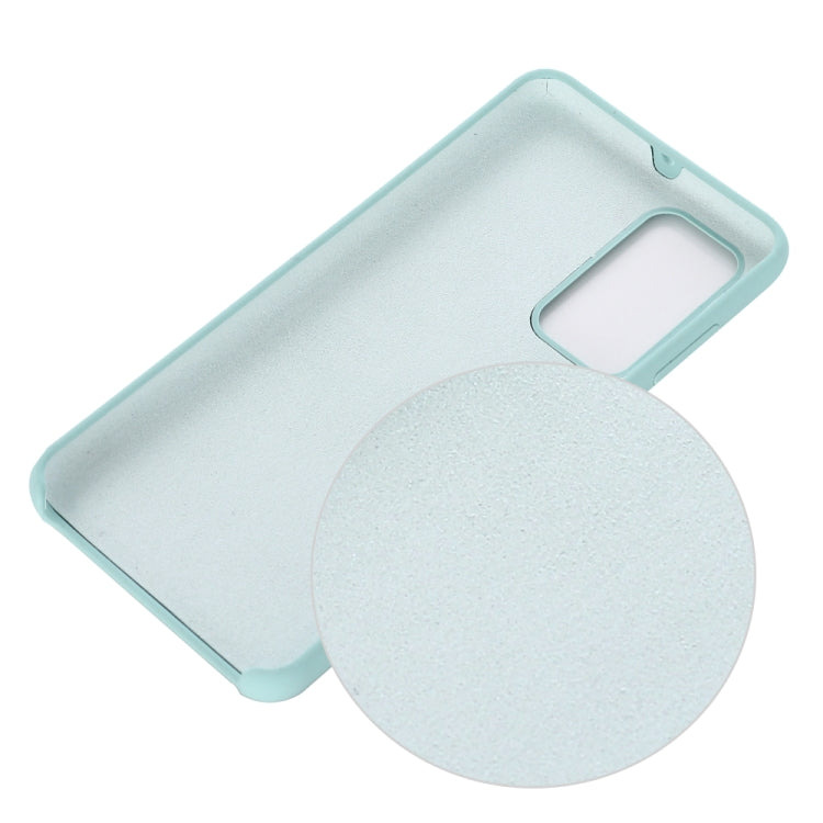 For Huawei P40 Pro Solid Color Liquid Silicone Shockproof Coverage Protective Case