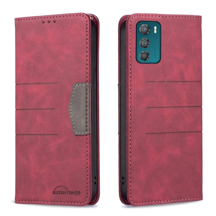 For Motorola Moto G42 4G Magnetic Splicing Leather Phone Case
