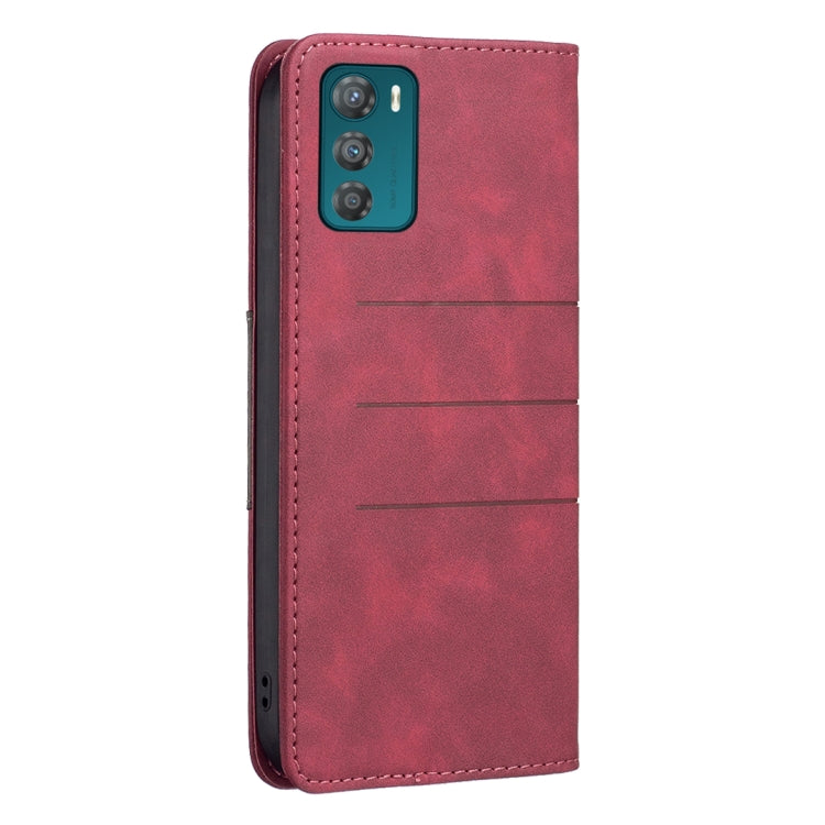 For Motorola Moto G42 4G Magnetic Splicing Leather Phone Case