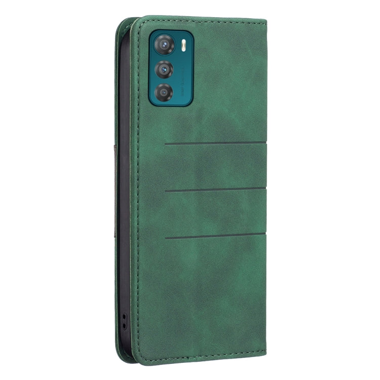 For Motorola Moto G42 4G Magnetic Splicing Leather Phone Case