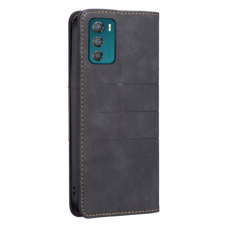 For Motorola Moto G42 4G Magnetic Splicing Leather Phone Case