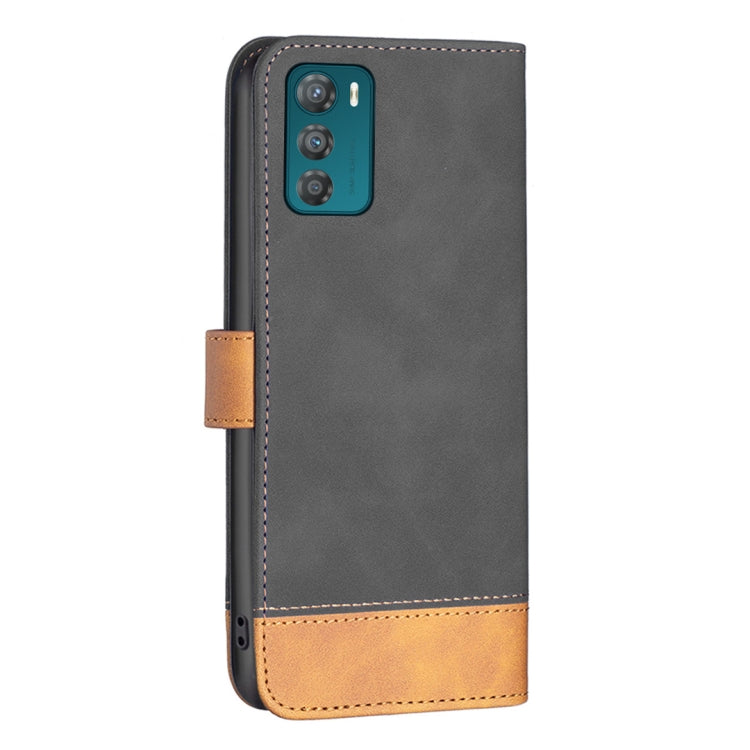 For Motorola Moto G42 4G BF11 Color Matching Skin Feel Leather Phone Case
