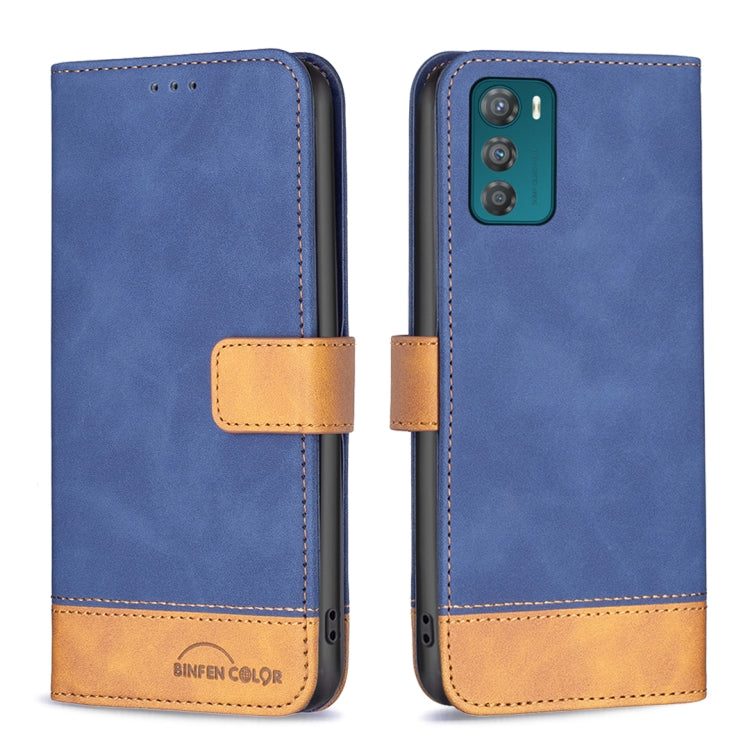 For Motorola Moto G42 4G BF11 Color Matching Skin Feel Leather Phone Case