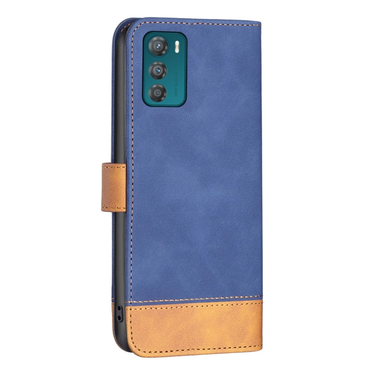 For Motorola Moto G42 4G BF11 Color Matching Skin Feel Leather Phone Case