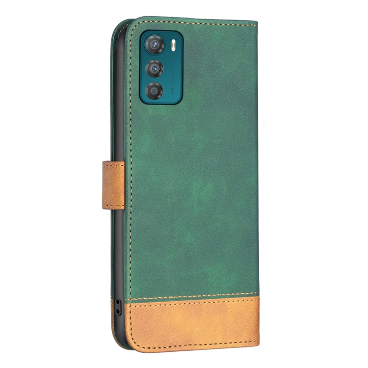 For Motorola Moto G42 4G BF11 Color Matching Skin Feel Leather Phone Case