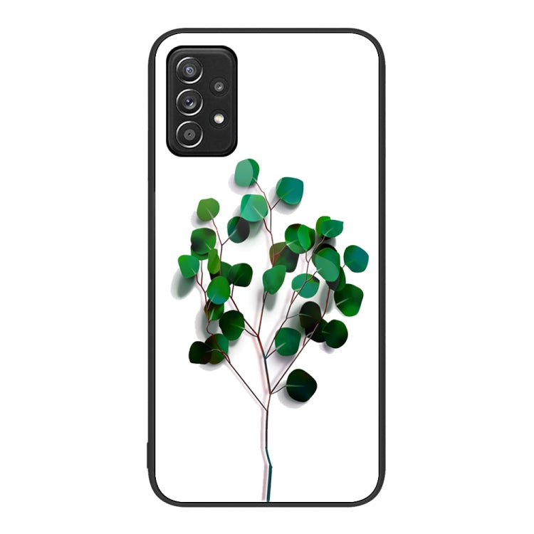 For Samsung Galaxy A52 Colorful Painted Glass Phone Case