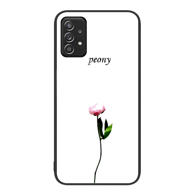 For Samsung Galaxy A52 Colorful Painted Glass Phone Case