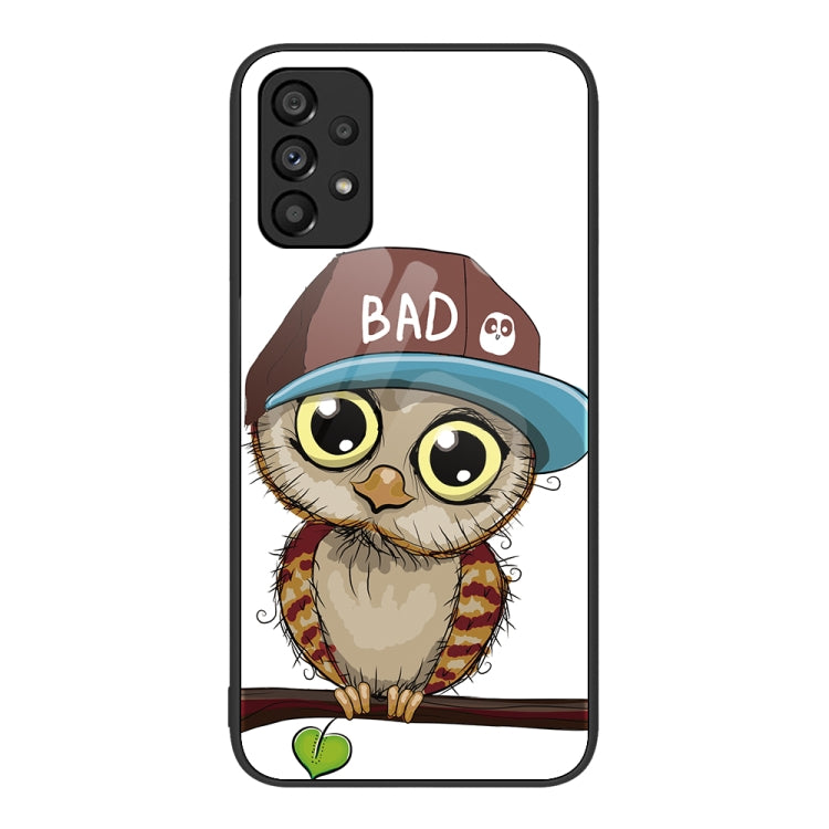 For Samsung Galaxy A53 Colorful Painted Glass Phone Case