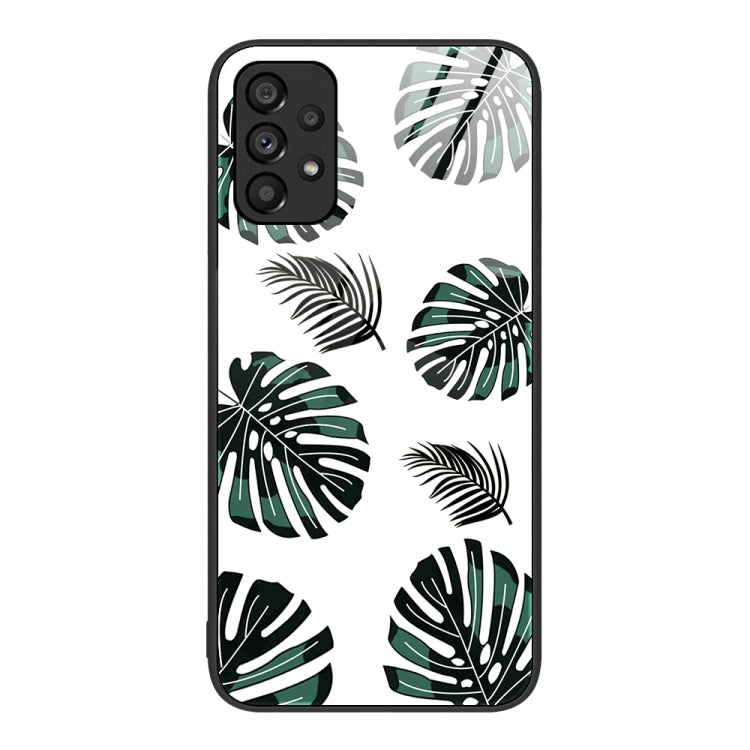 For Samsung Galaxy A53 Colorful Painted Glass Phone Case