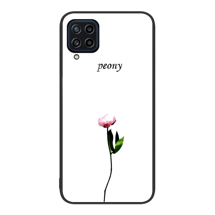 For Samsung Galaxy M32 Colorful Painted Glass Phone Case