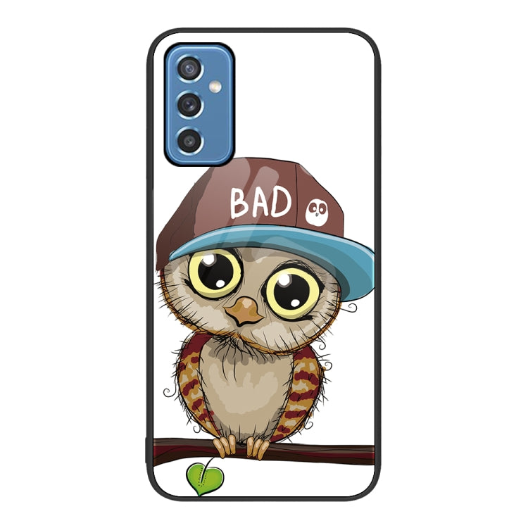 For Samsung Galaxy M52 5G Colorful Painted Glass Phone Case