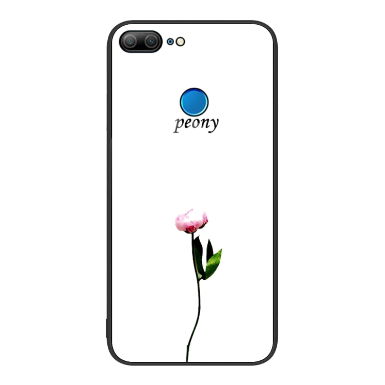 For Honor 9 Lite Colorful Painted Glass Phone Case