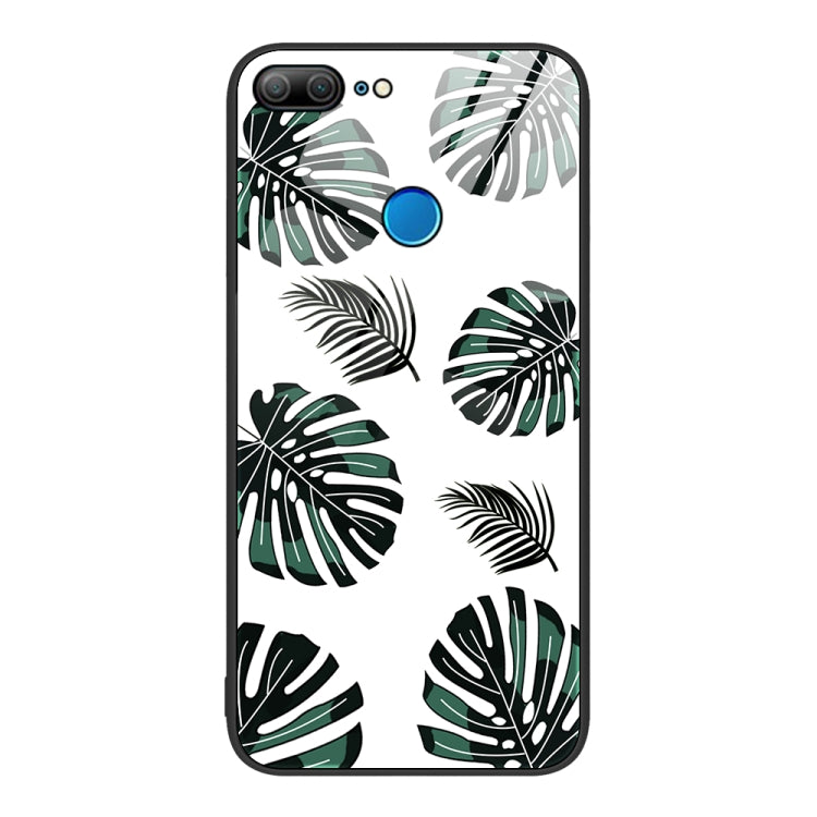 For Honor 9 Lite Colorful Painted Glass Phone Case