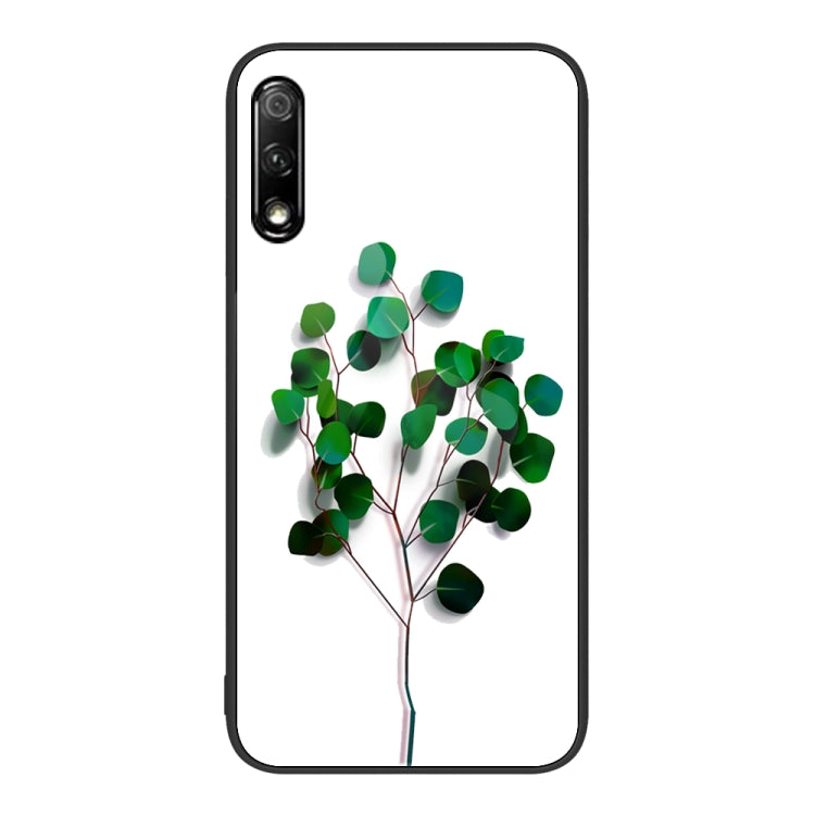 For Honor 9X Colorful Painted Glass Phone Case