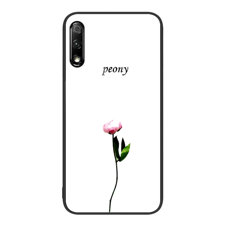For Honor 9X Colorful Painted Glass Phone Case