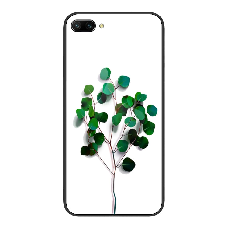 For Honor 10 Colorful Painted Glass Phone Case