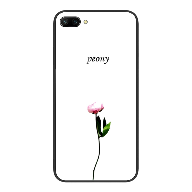 For Honor 10 Colorful Painted Glass Phone Case
