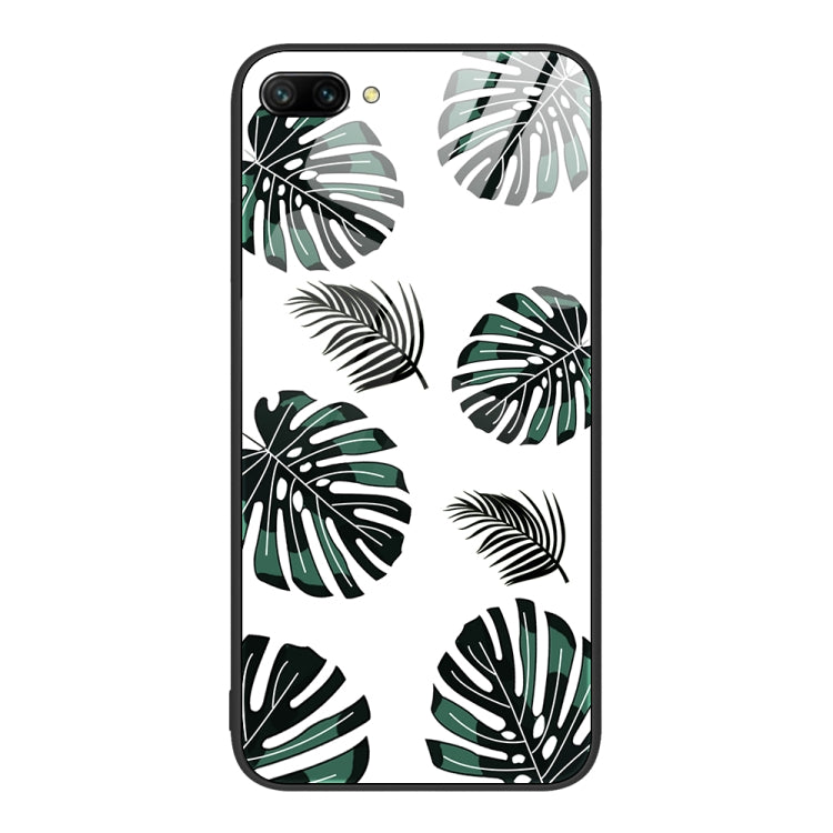 For Honor 10 Colorful Painted Glass Phone Case
