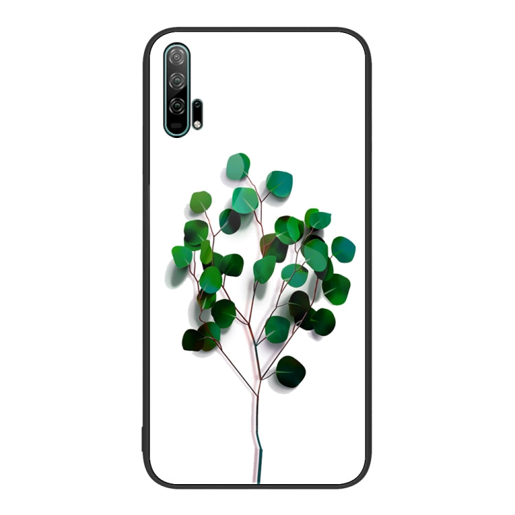 For Honor 20 Pro Colorful Painted Glass Phone Case