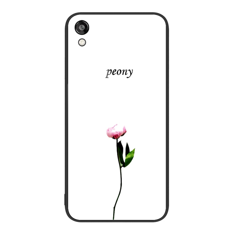 For Honor Play 3e Colorful Painted Glass Phone Case