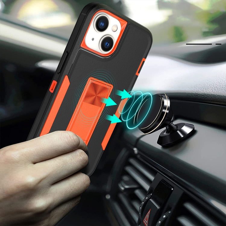 For iPhone 14 Magnetic Holder Phone Case
