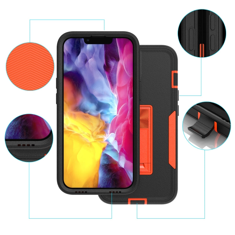 For iPhone 14 Magnetic Holder Phone Case