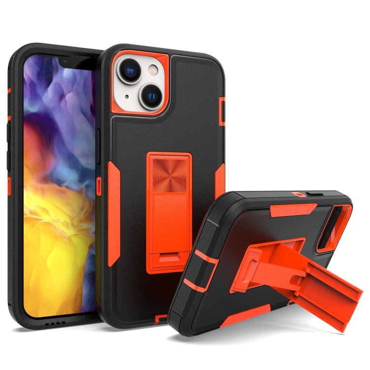 For iPhone 14 Plus Magnetic Holder Phone Case