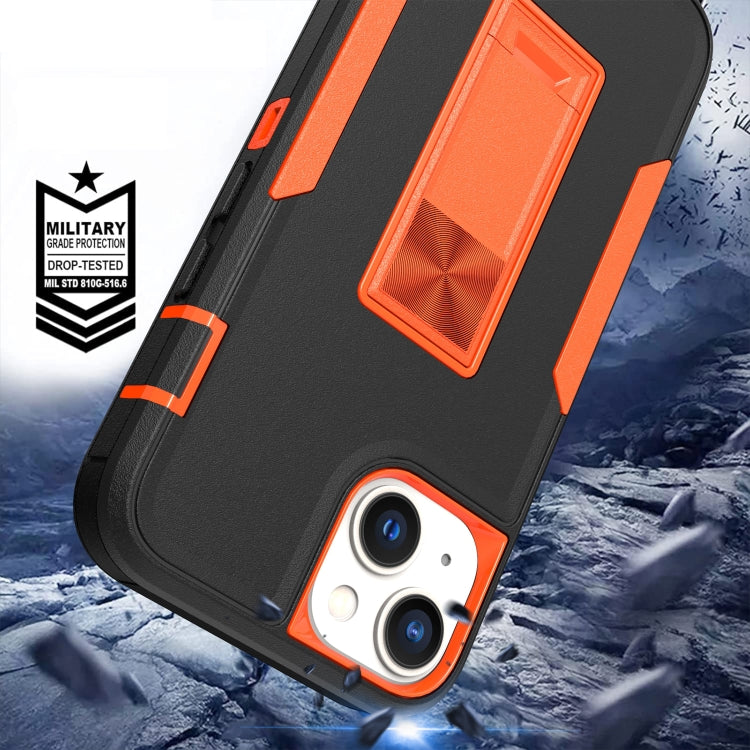 For iPhone 14 Plus Magnetic Holder Phone Case