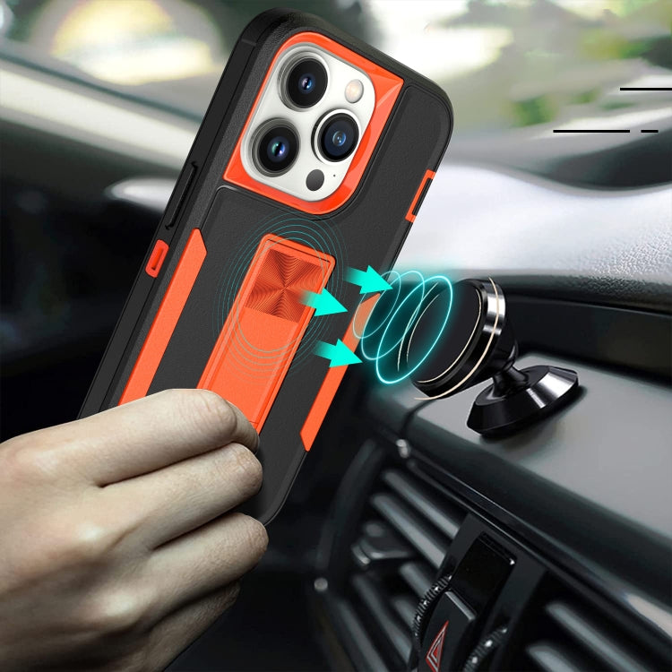 For iPhone 14 Pro Magnetic Holder Phone Case