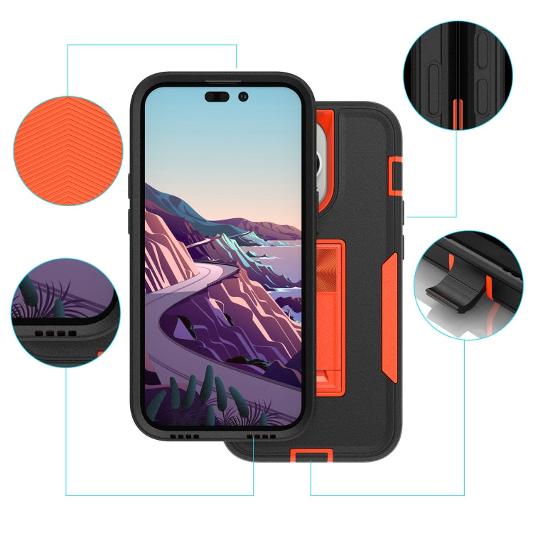 For iPhone 14 Pro Magnetic Holder Phone Case