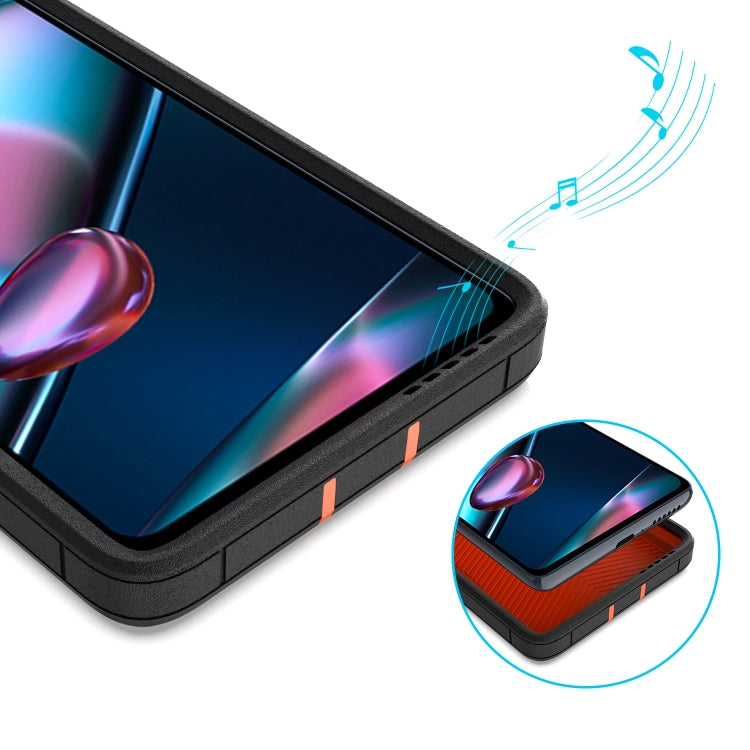 For Motorola Edge+ 2022 Magnetic Holder Phone Case