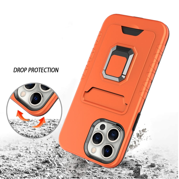 For iPhone 13 Pro Max Card Shield Magnetic Holder Phone Case