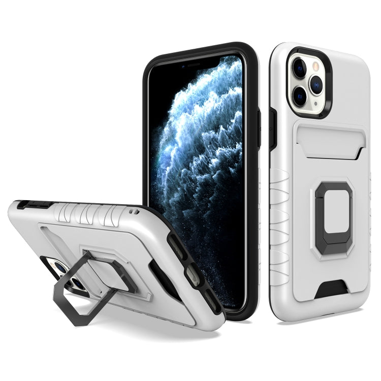 For iPhone 11 Pro Card Shield Magnetic Holder Phone Case