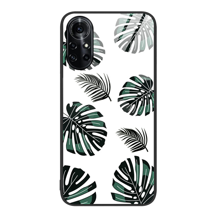 For Huawei nova 8 Pro 4G Colorful Painted Glass Phone Case