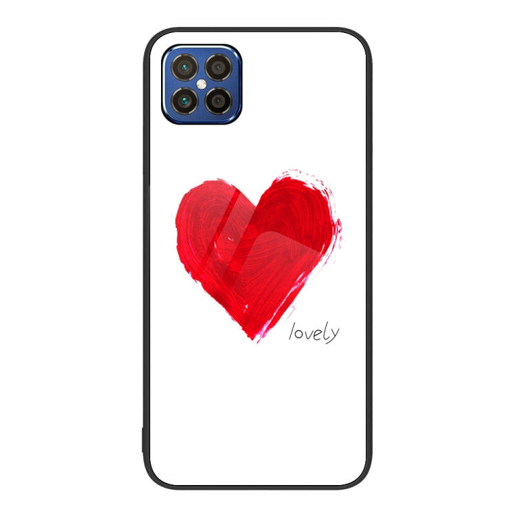 For Huawei nova 8 SE Colorful Painted Glass Phone Case