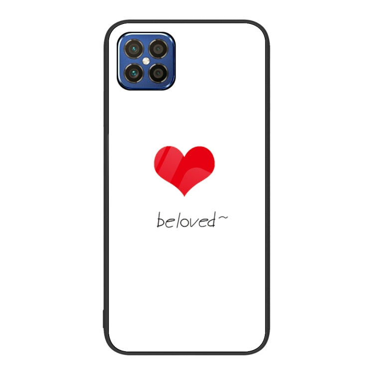 For Huawei nova 8 SE Colorful Painted Glass Phone Case