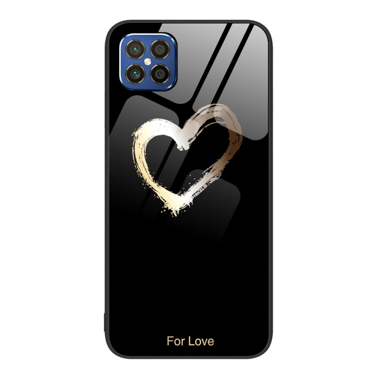 For Huawei nova 8 SE Colorful Painted Glass Phone Case