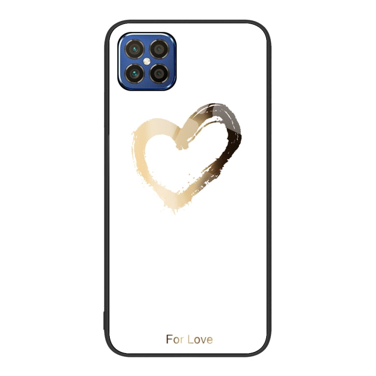 For Huawei nova 8 SE Colorful Painted Glass Phone Case