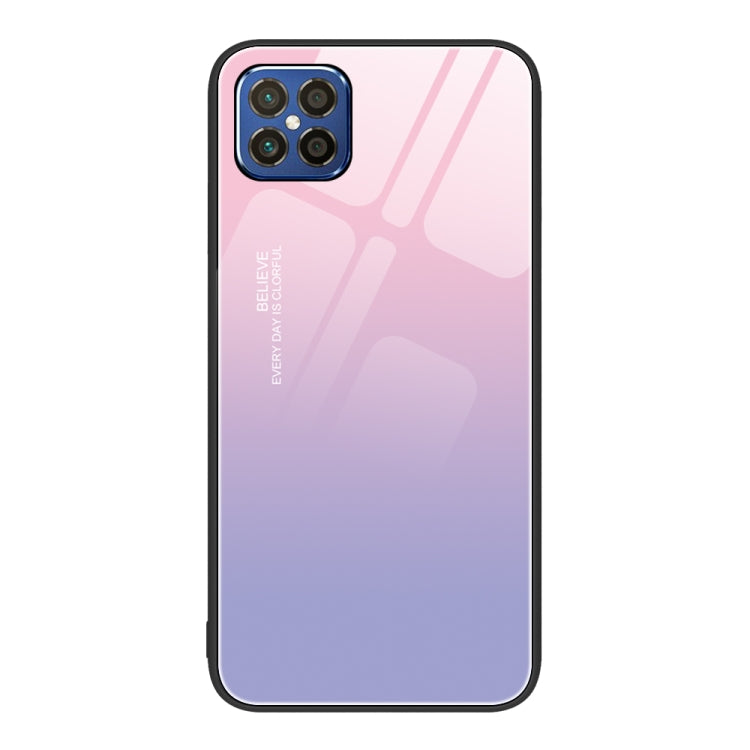 For Huawei nova 8 SE Colorful Painted Glass Phone Case