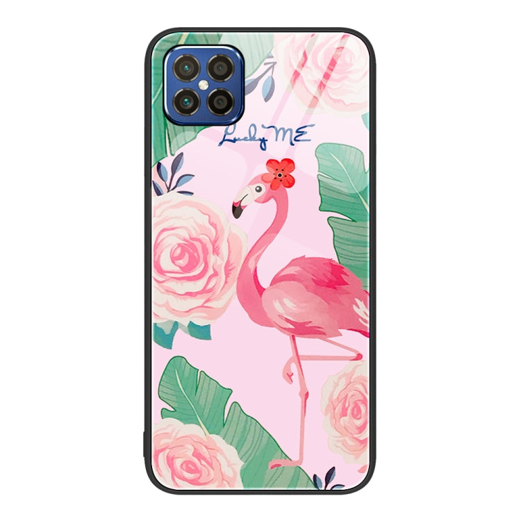 For Huawei nova 8 SE Colorful Painted Glass Phone Case