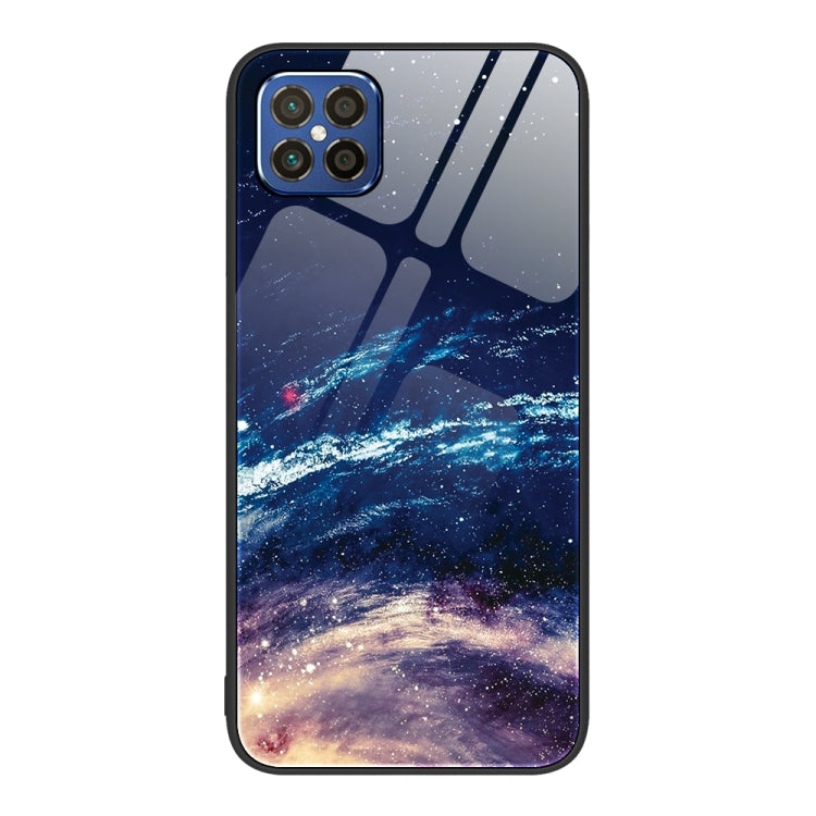 For Huawei nova 8 SE Colorful Painted Glass Phone Case