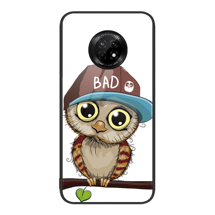 For Huawei Enjoy 20 Plus 5G Colorful Painted Glass Phone Case