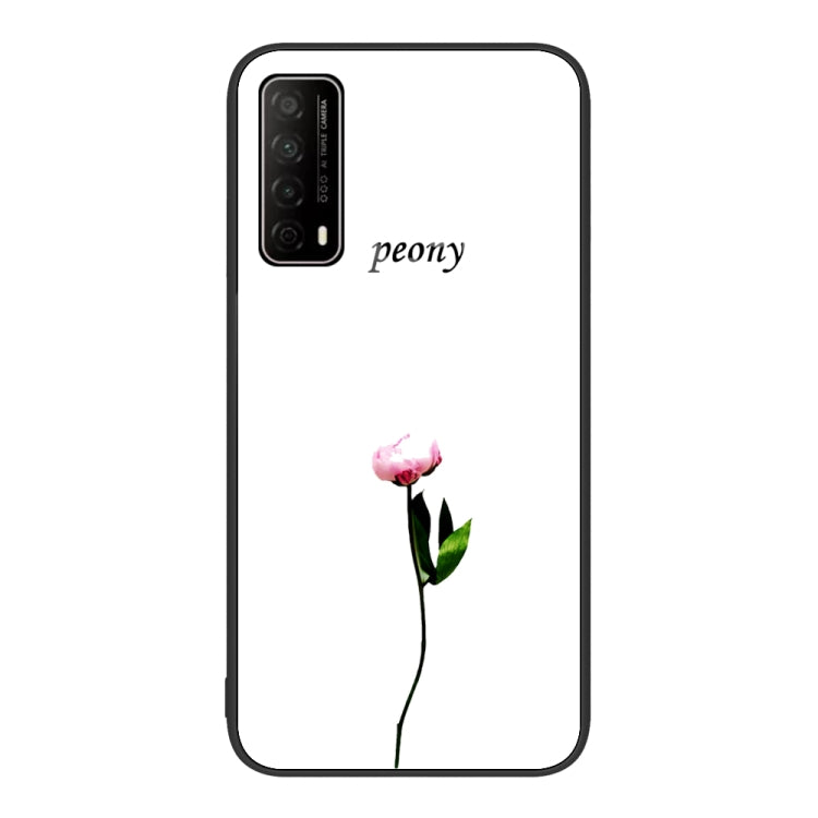 For Huawei Enjoy 20 SE Colorful Painted Glass Phone Case