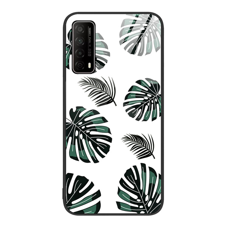 For Huawei Enjoy 20 SE Colorful Painted Glass Phone Case