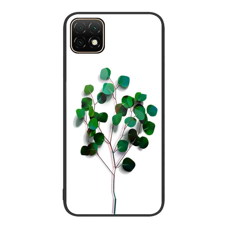For Huawei Enjoy 20 5G Colorful Painted Glass Phone Case