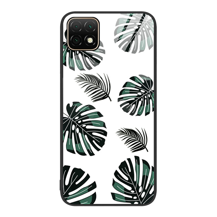 For Huawei Enjoy 20 5G Colorful Painted Glass Phone Case