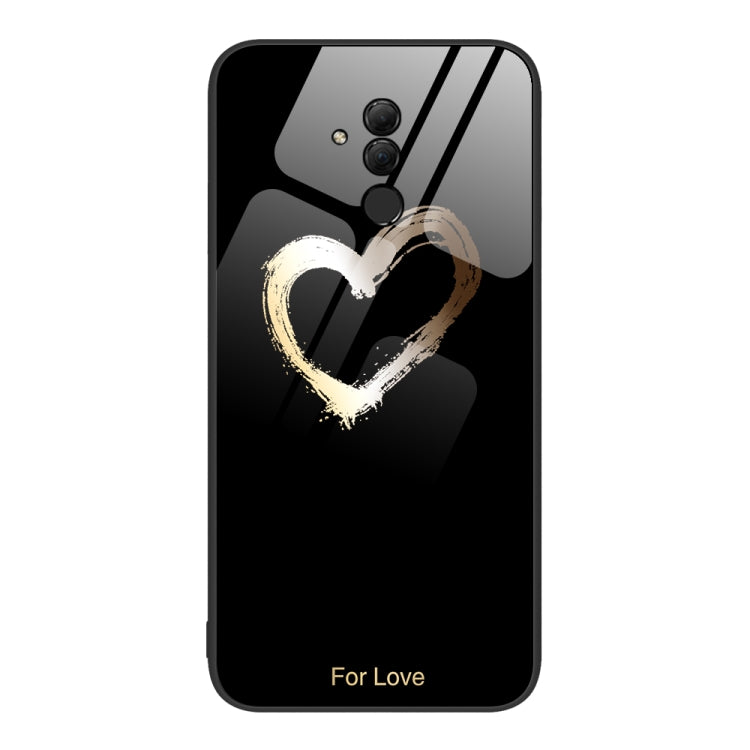 For Huawei Maimang 7 Colorful Painted Glass Phone Case