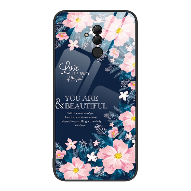 For Huawei Maimang 7 Colorful Painted Glass Phone Case
